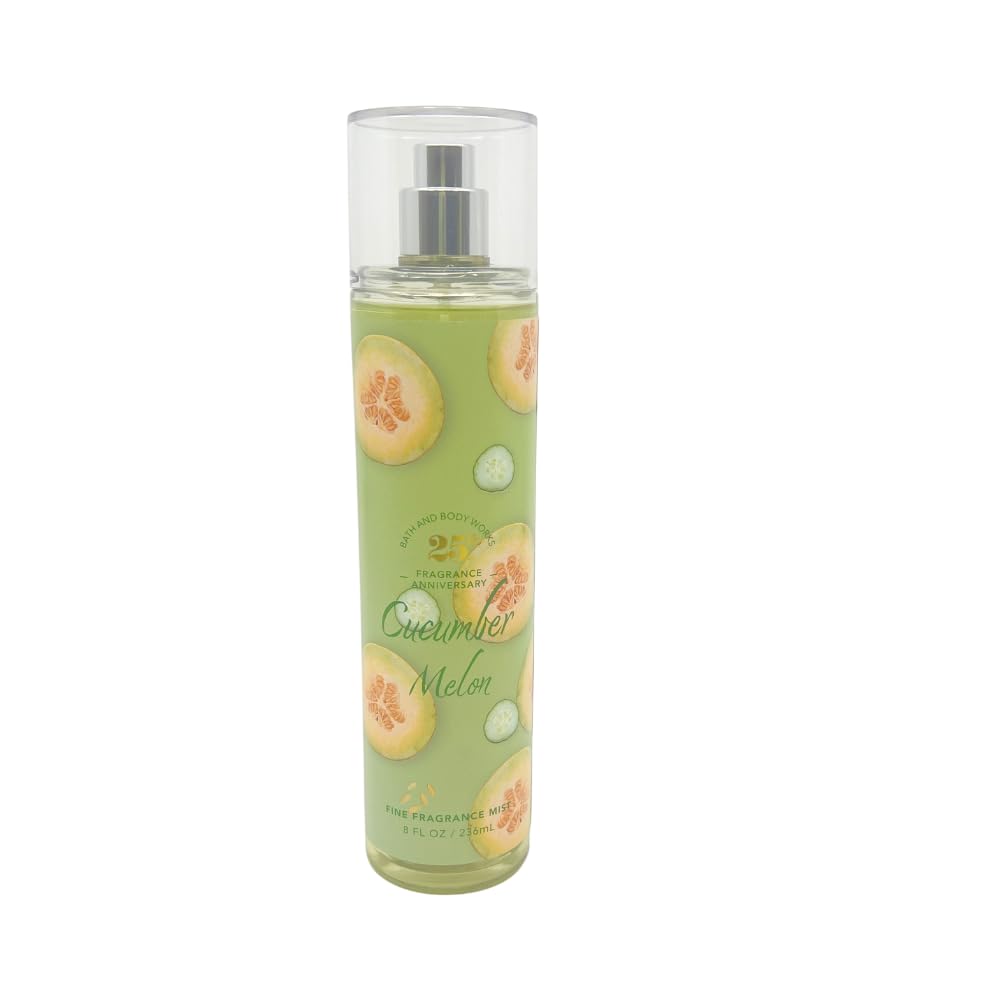 Cucumber Melon Fine Fragrance Mist 8 fl oz Pack of 3 Q41012
