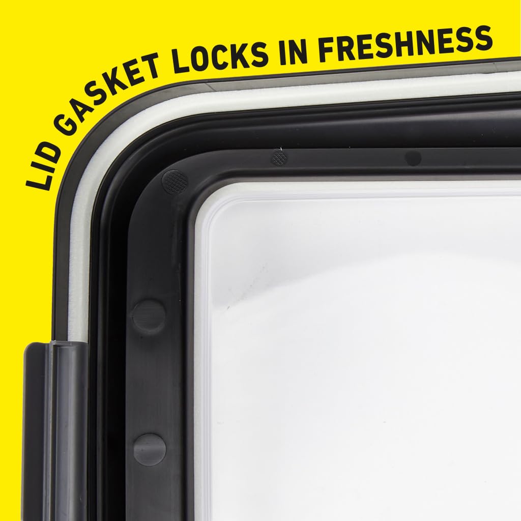 Airtight Dog Food Storage Container with Treat Container and Scoop A3721