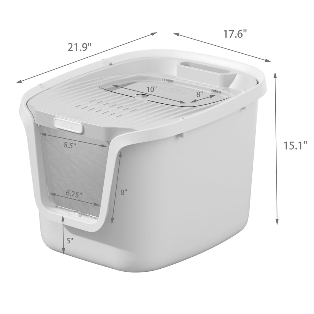 Molded Cat Litter Box with Scoop E27897