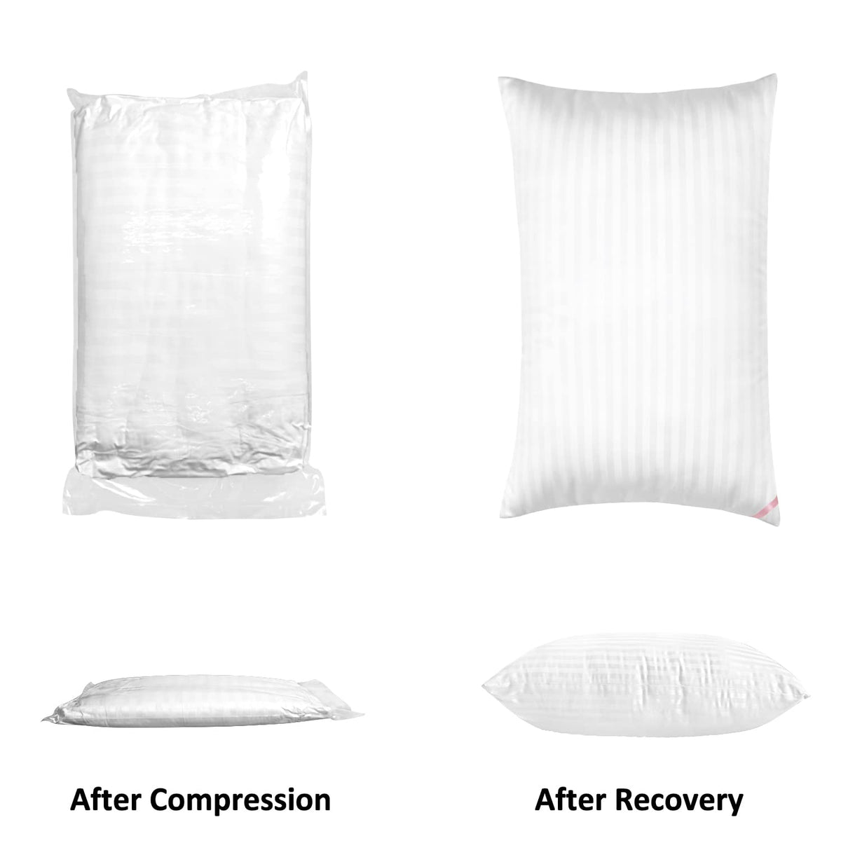 King Size Down Alternative Microfiber Bed Pillows 2 Pack K847