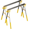 Heavy Duty Folding Sawhorses 2-Pack with 6 Height Adjustments R36543