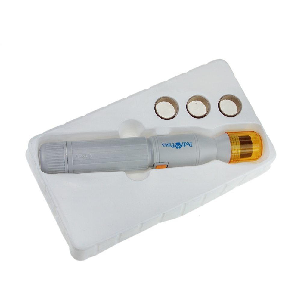Battery Powered Electric Pet Nail Clippers Trimmer Grooming Kit T392145