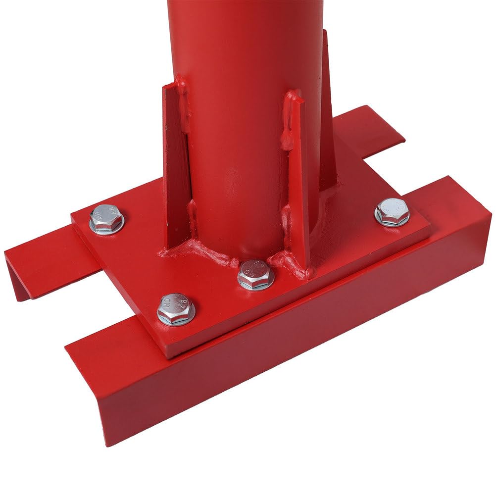 Pickup Truck Crane with Manual Winch, 1000 lb Capacity, Adjustable Boom, 360° Swivel Base, Heavy Duty Steel S97285