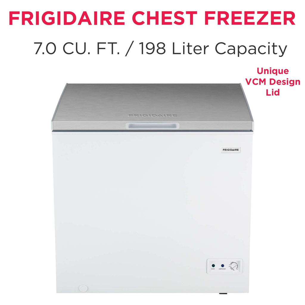 7 Cu. Ft. Chest Freezer with Removable Wire Basket U897089