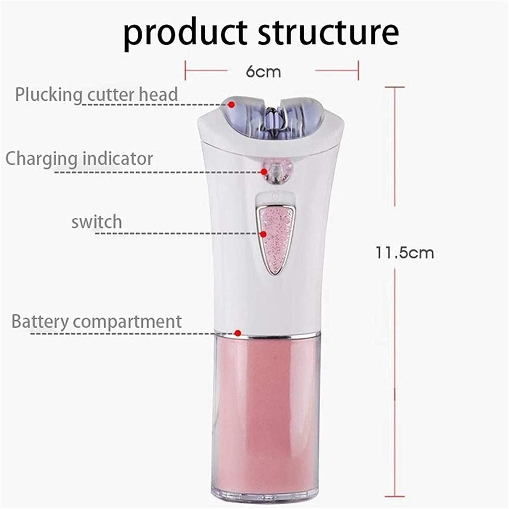 Battery Powered Epilator Mini Shaver Trimmer Razor N301