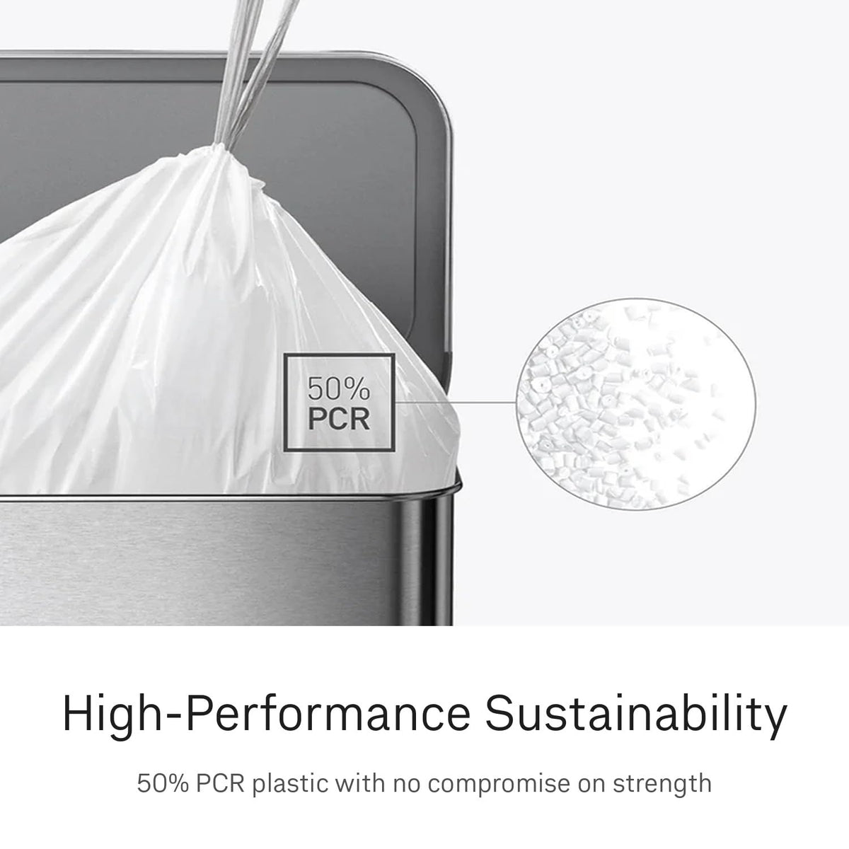 150 Count Drawstring Kitchen Trash Bags E7092