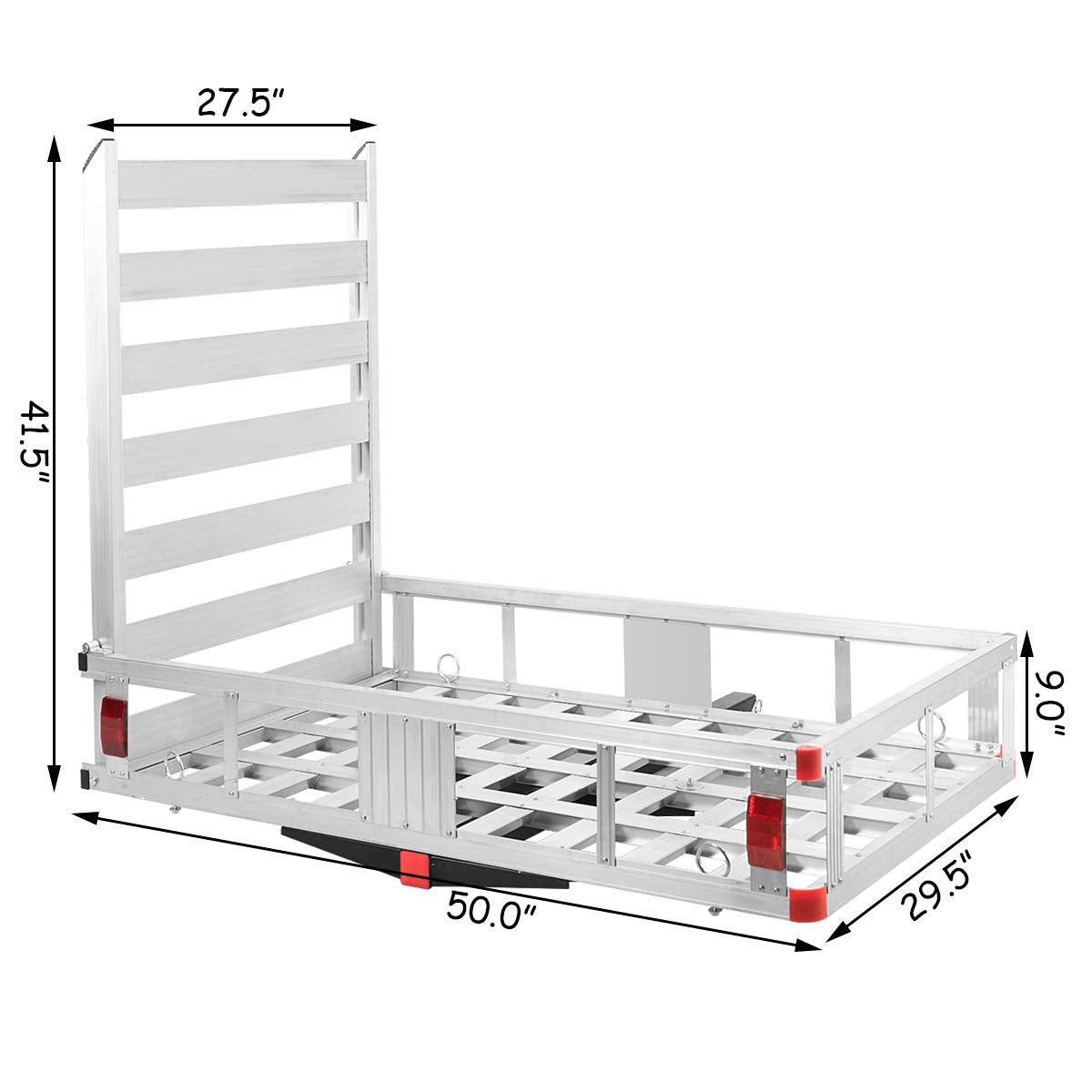 Aluminum Cargo Carrier with Ramp P51609