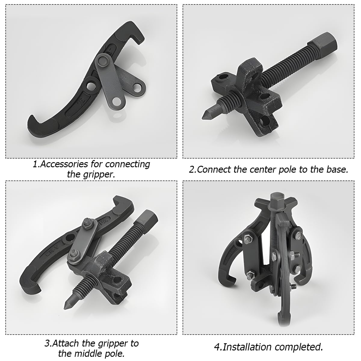 6 Inch 3-Jaw Bearing Puller with Reversible Jaws U182190
