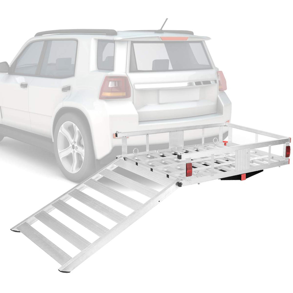 Aluminum Cargo Carrier with Ramp P51609