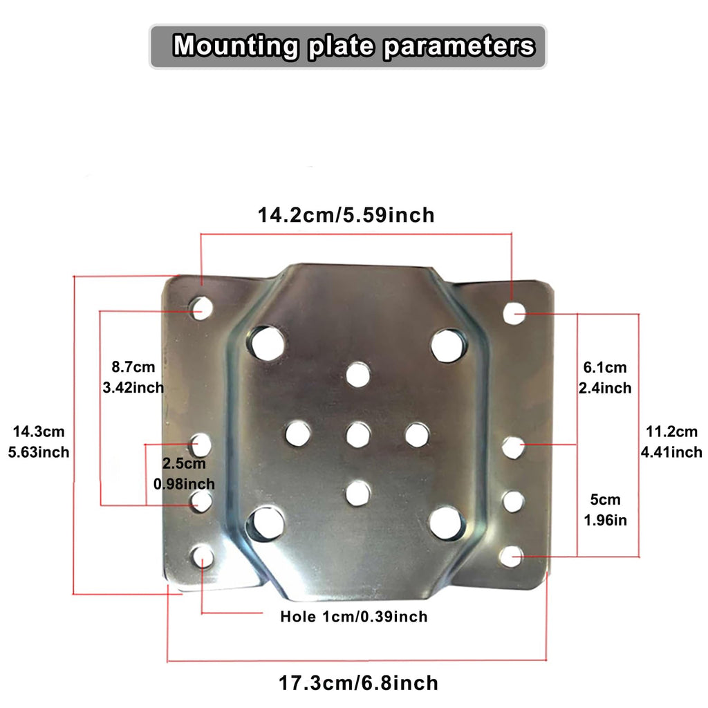 Boat Trailer Jack with Wheels K671