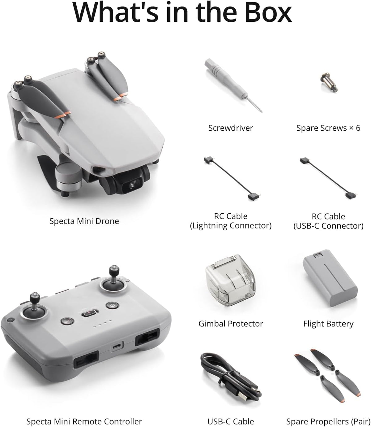 Mini Drone with Camera 4K Under 249g C102407
