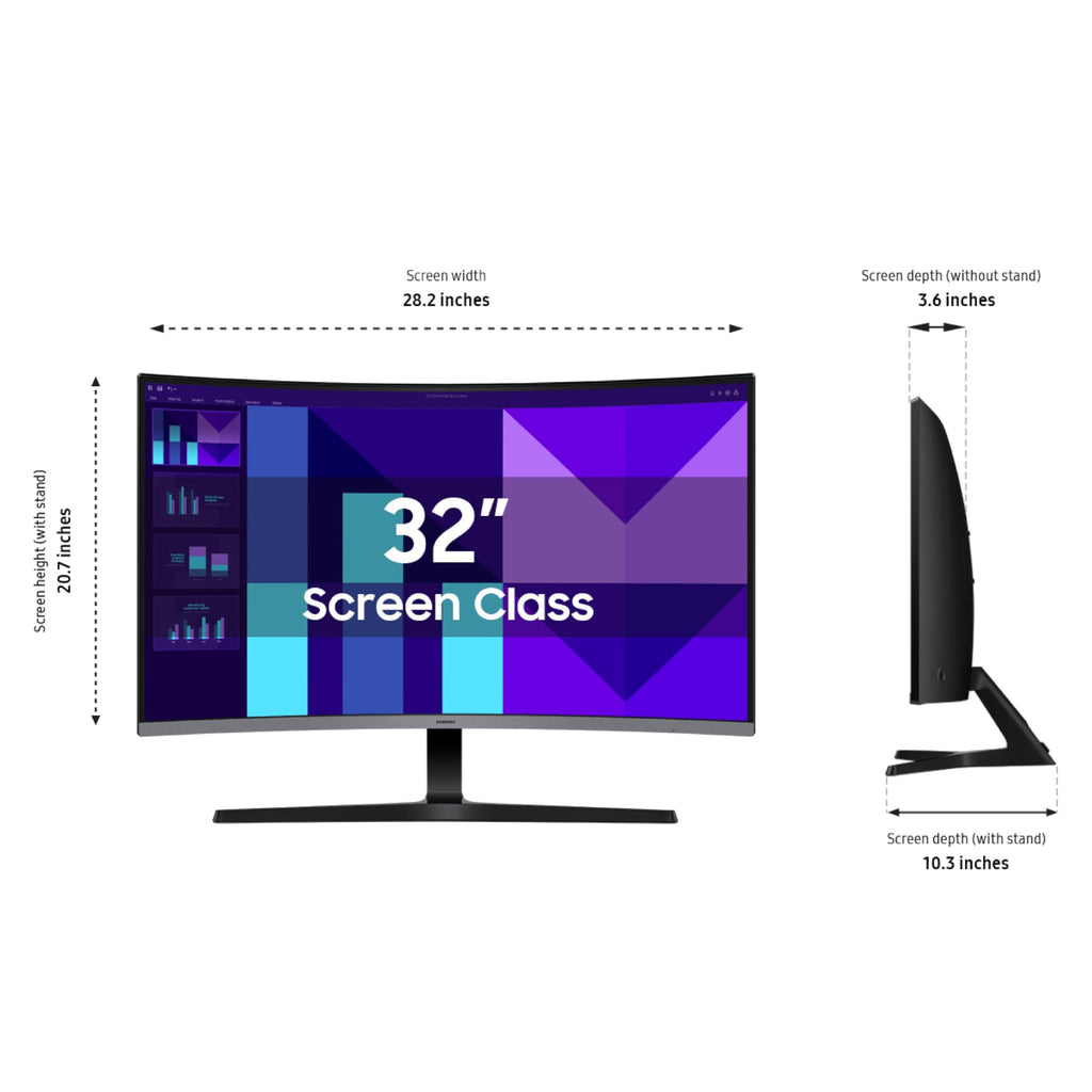 32" FHD 100Hz Curved Monitor L858295