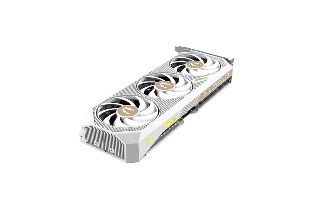 White 12GB GDDR7 192-bit PCIE 5.0 Gaming Graphics Card O4369