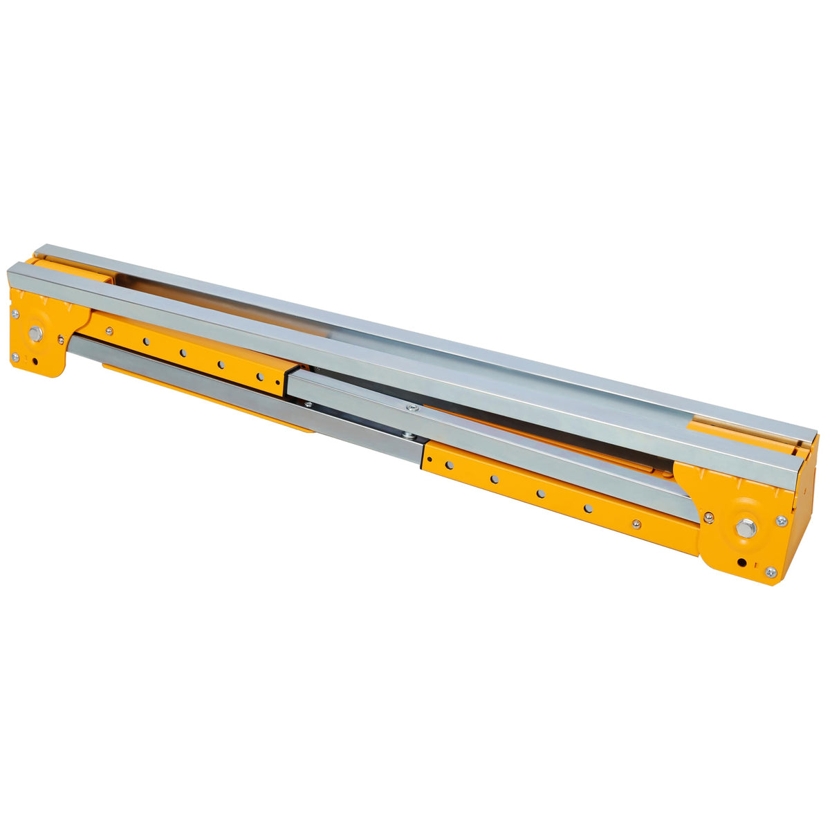 2 Pack Folding Adjustable Height Steel Saw Horses Y7389