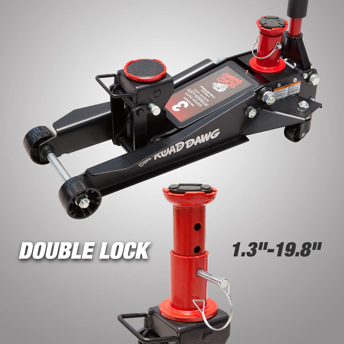 3 Ton Low-Profile Hydraulic Floor Jack Y659324