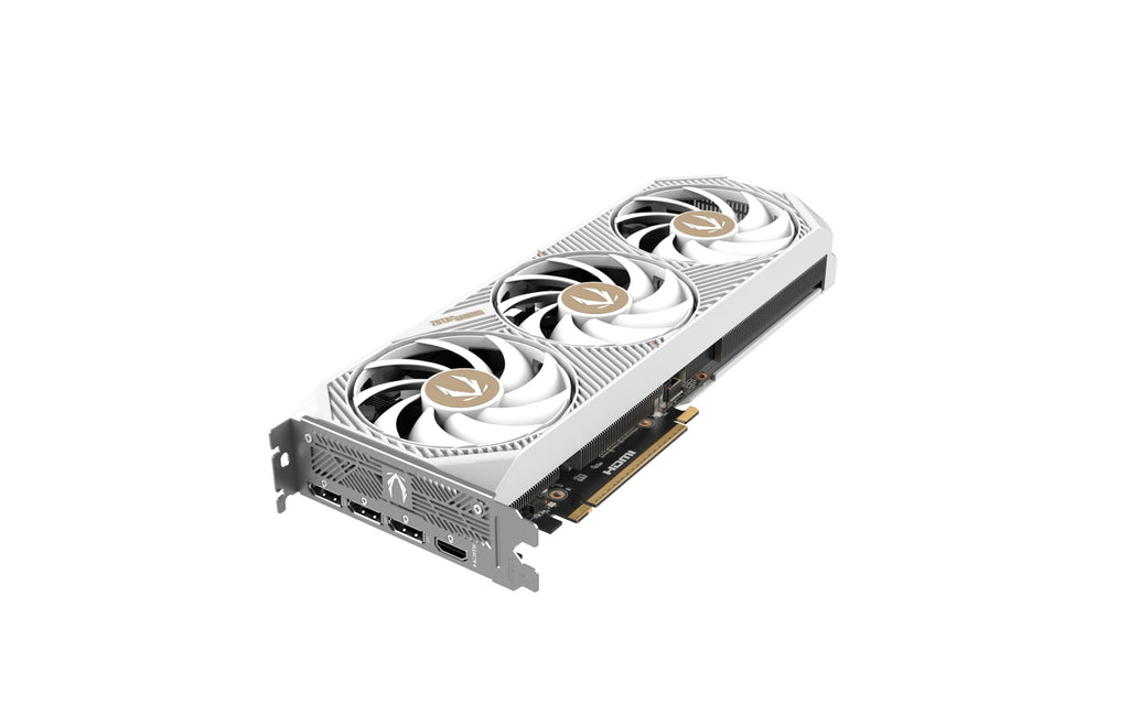 White 12GB GDDR7 192-bit PCIE 5.0 Gaming Graphics Card O4369