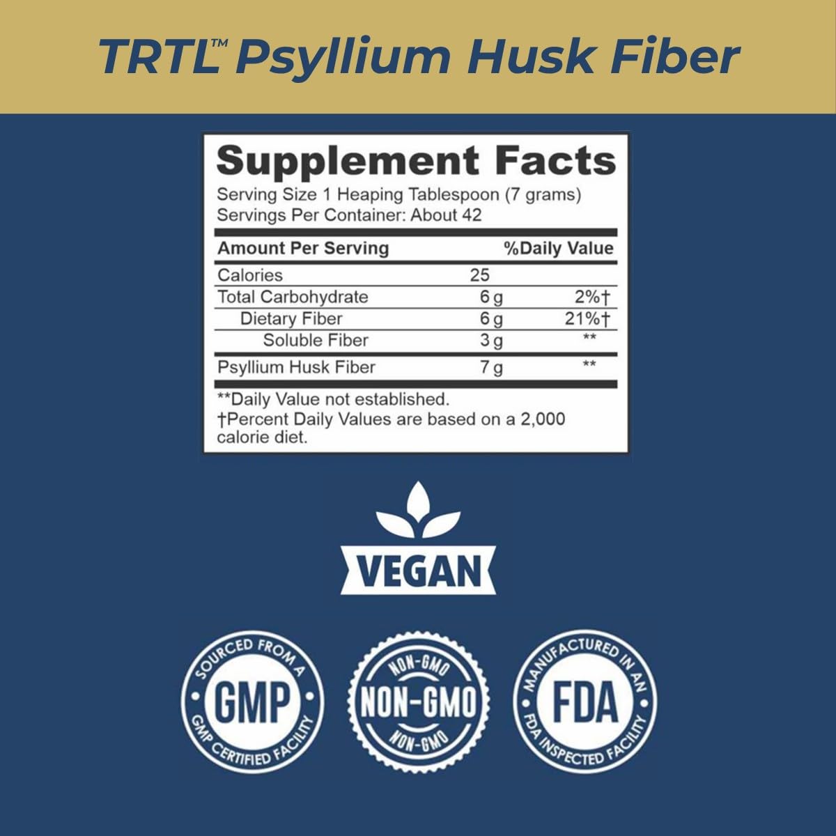 Psyllium Husk Whole Fiber Supplement H317