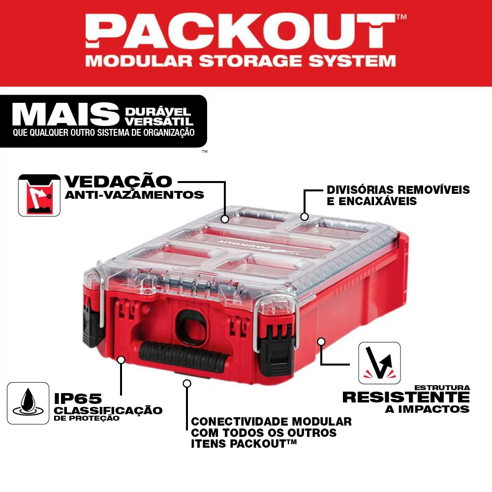 Compact Packout Tool Organizer Box K449