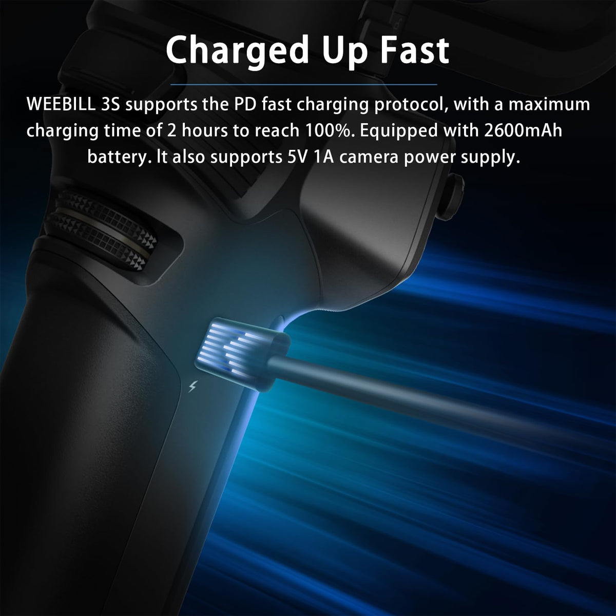 3-Axis Gimbal Stabilizer for DSLR and Mirrorless Camera U134512