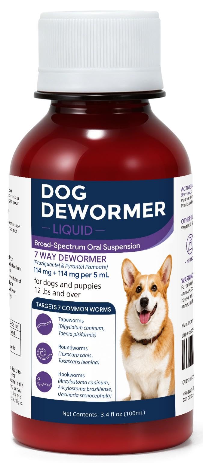 7 Way Dog Dewormer 3.4 fl oz U549