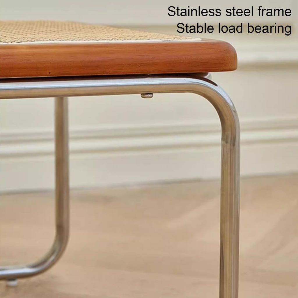 Mid Century Modern Coffee Table Set of 2 Square Metal Base T376674