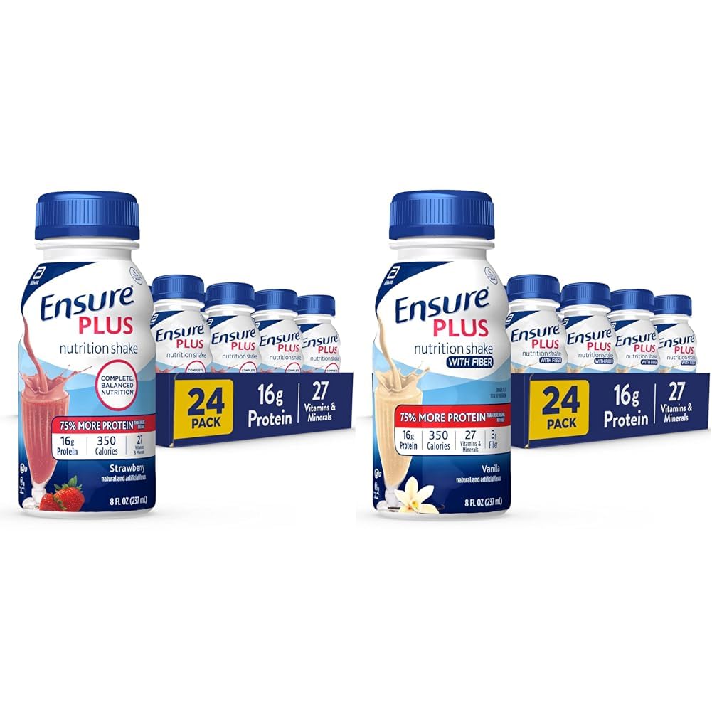 Vanilla Nutrition Shake with Protein, 8 Fl Oz Bottle (Pack of 24) X263498