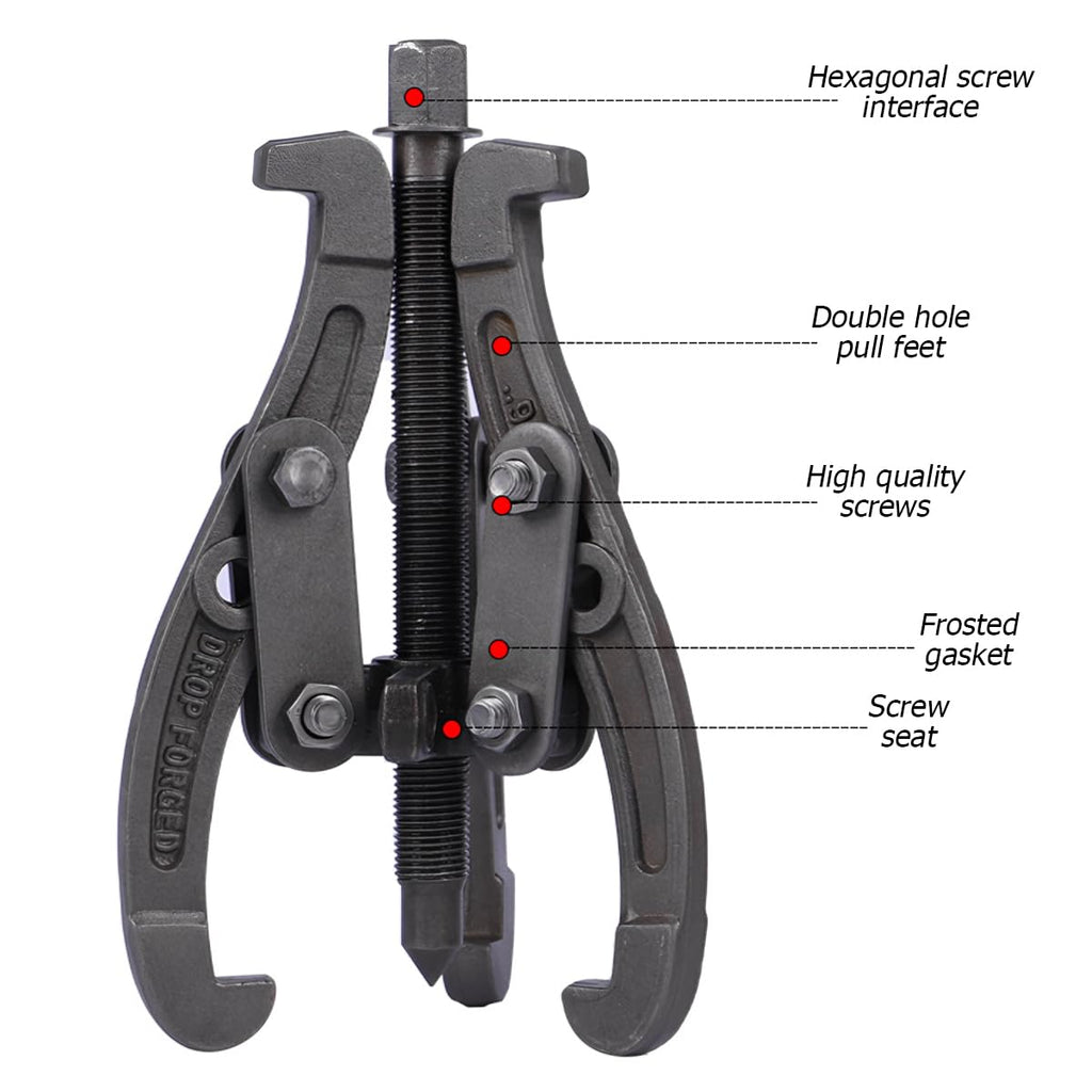 6 Inch 3-Jaw Bearing Puller with Reversible Jaws U182190
