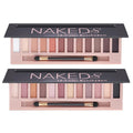 2 Pack Nude Matte Shimmer Glitter Eyeshadow Palette Set L500121