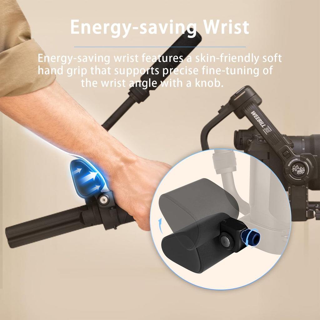 3-Axis Gimbal Stabilizer for DSLR and Mirrorless Camera U134512