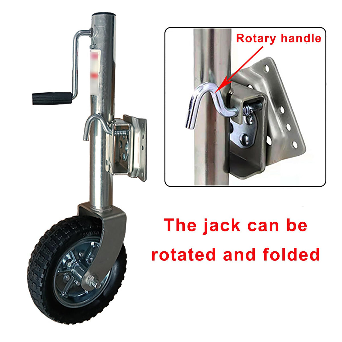 Boat Trailer Jack with Wheels K671