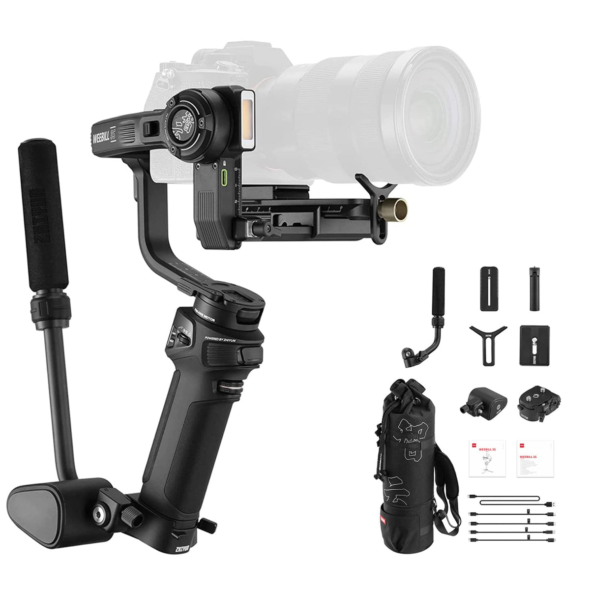 3-Axis Gimbal Stabilizer for DSLR and Mirrorless Camera U134512