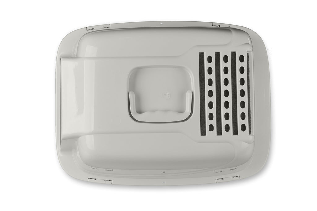 Large Enclosed Hooded Cat Litter Box H249436