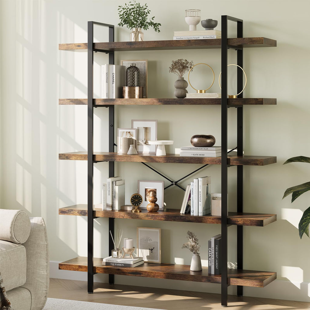 Heavy Duty 5 Tier Industrial Bookcase L564971