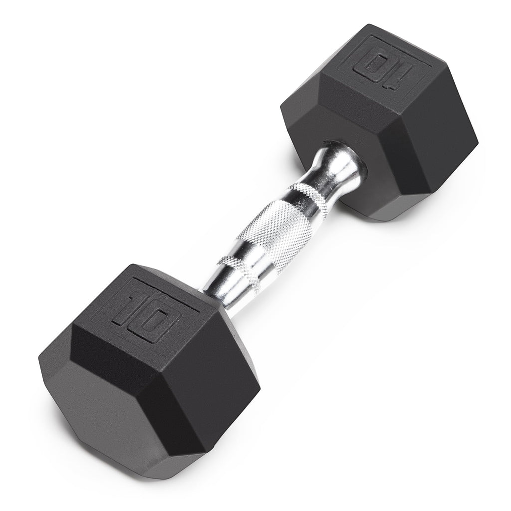Rubber Hex Dumbbell J904