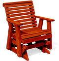 Cedar Wood Glider Chair O903689