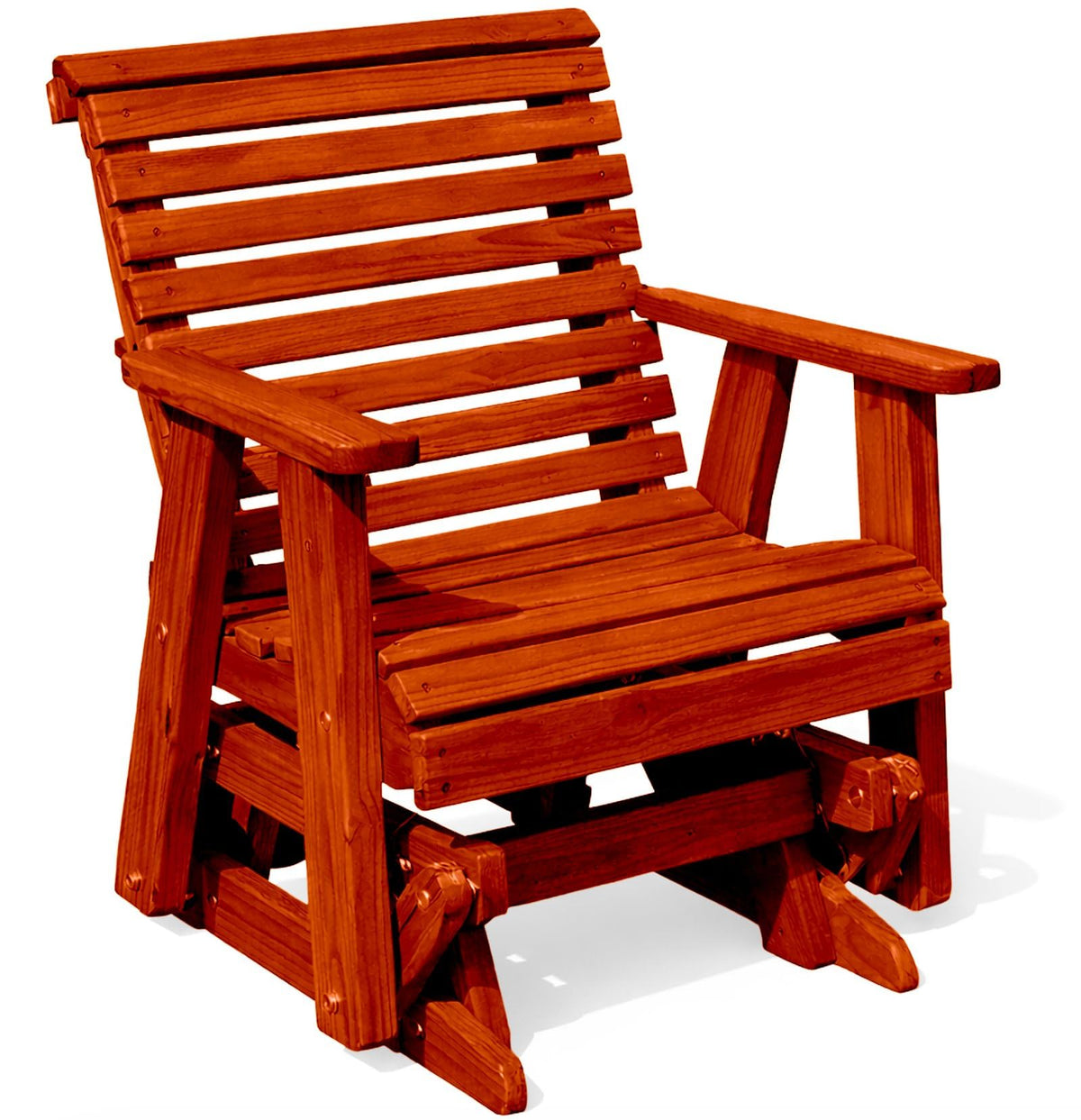 Cedar Wood Glider Chair O903689
