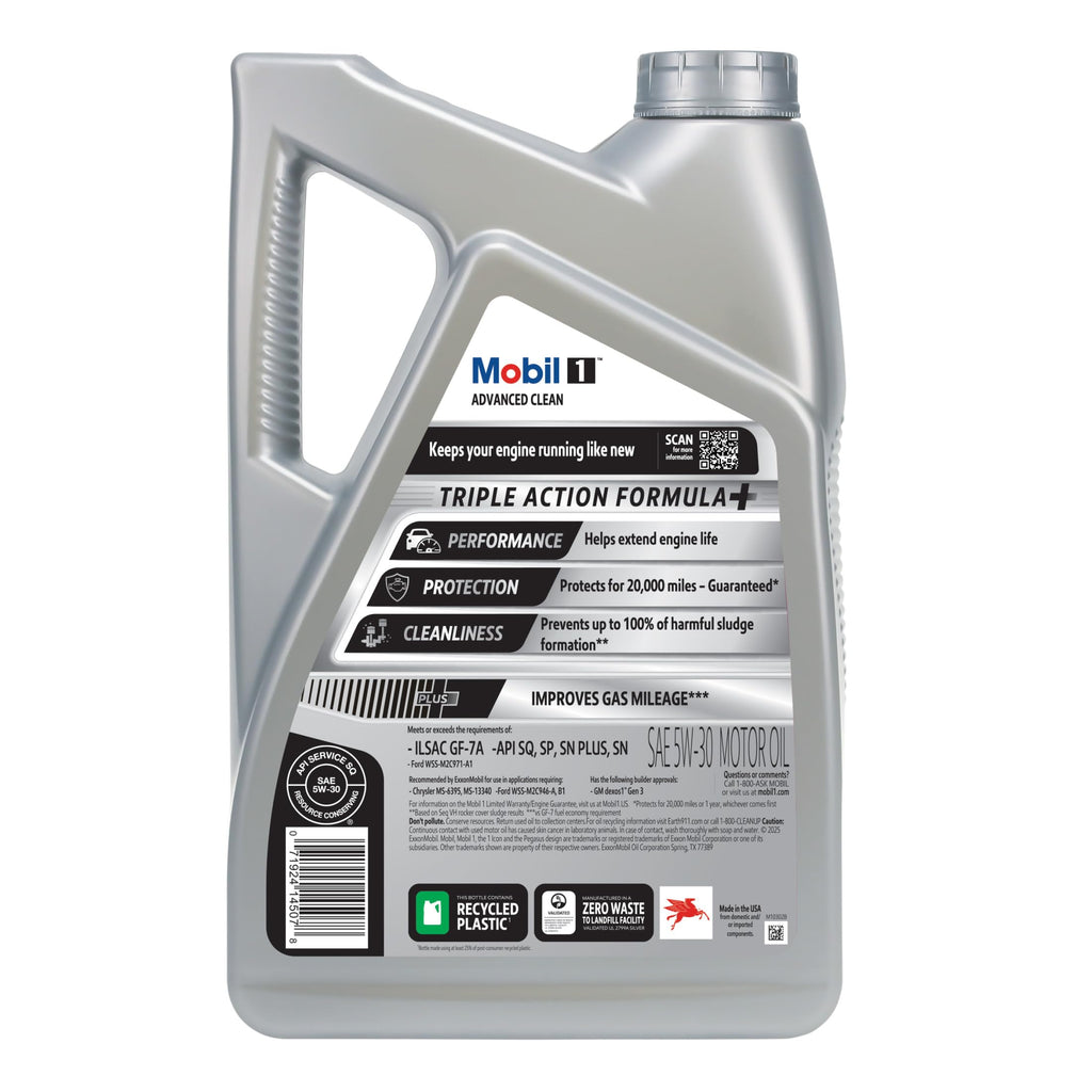 Full Synthetic Motor Oil 5W-30, 5 Quart C348536