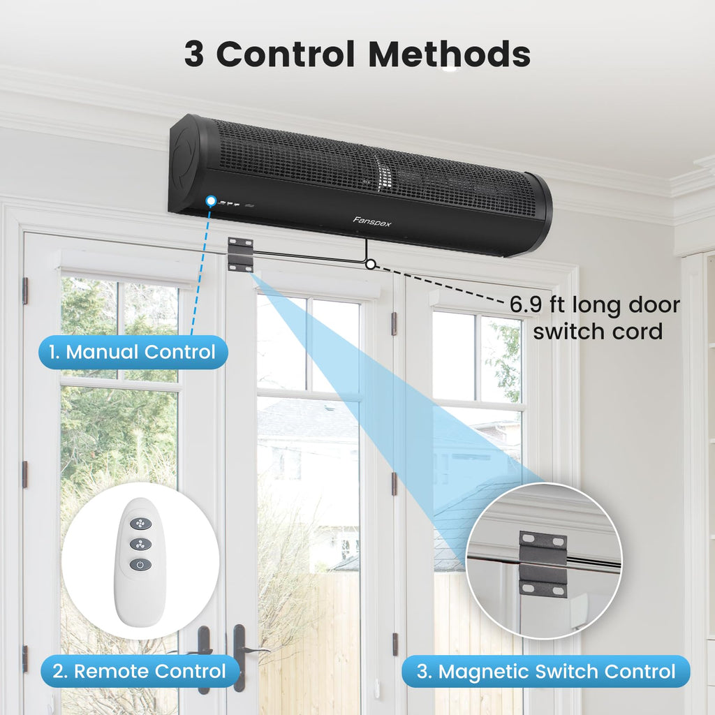 36" Wall Mounted Air Curtain O693120