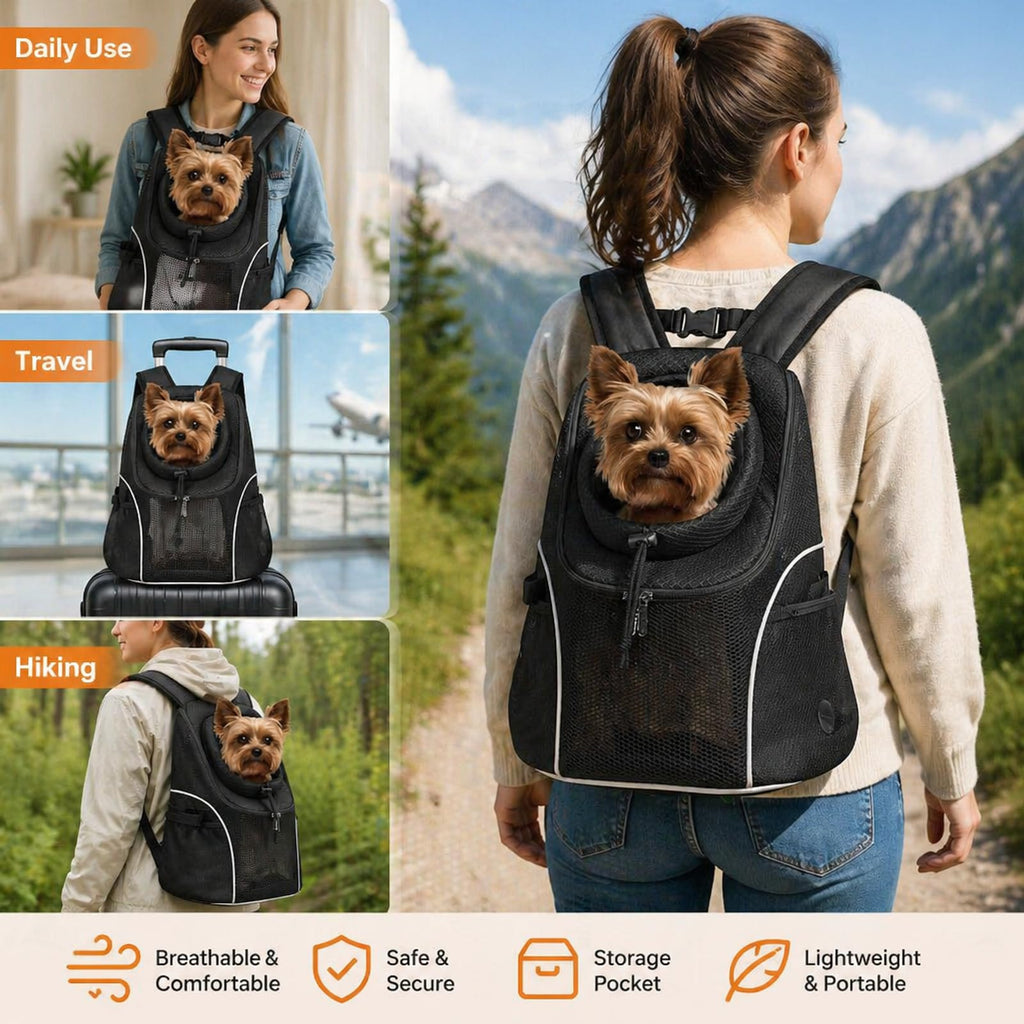 Black Dog Carrier Backpack J97710