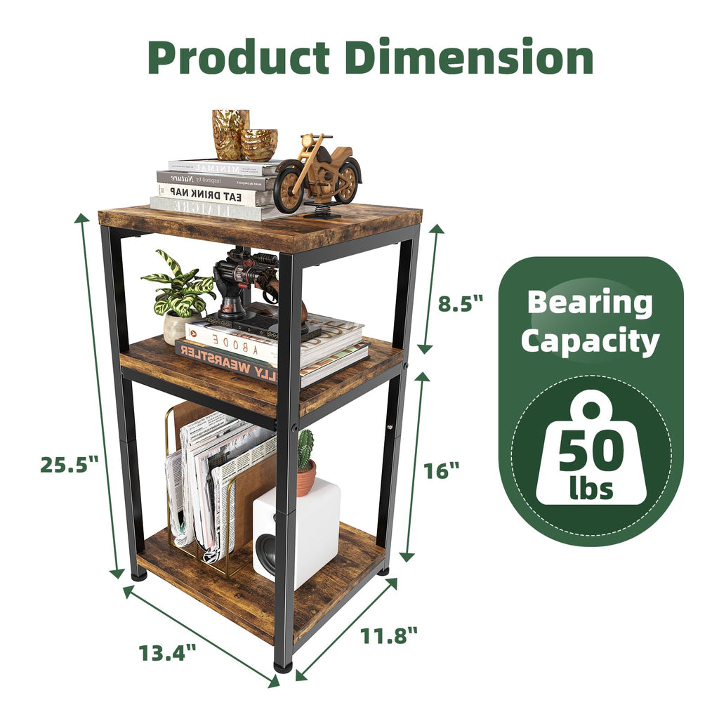 3 Tiers Shelf Side Table N98690