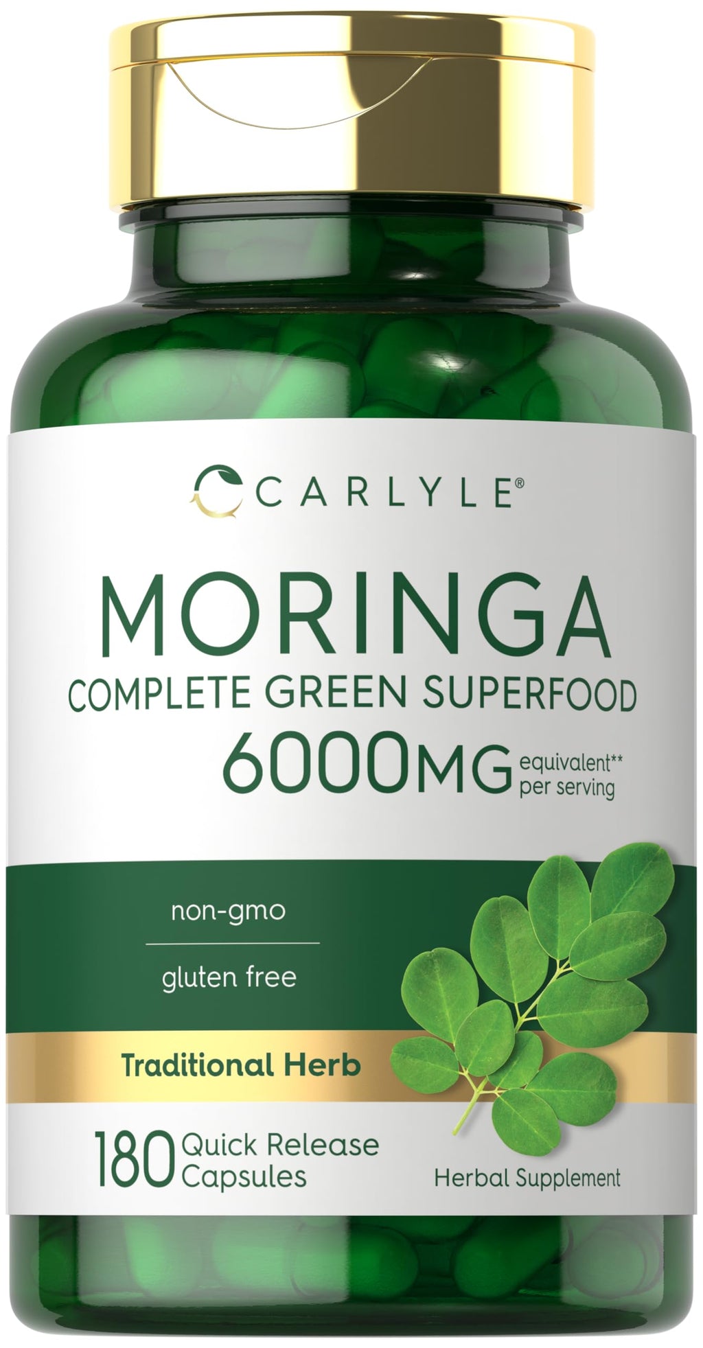 Moringa Oleifera Supplement 180 Capsules A300037