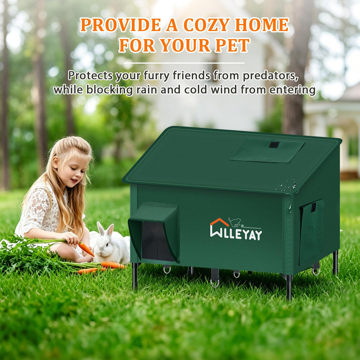 Extra Large Collapsible Heated Cat House Q6422