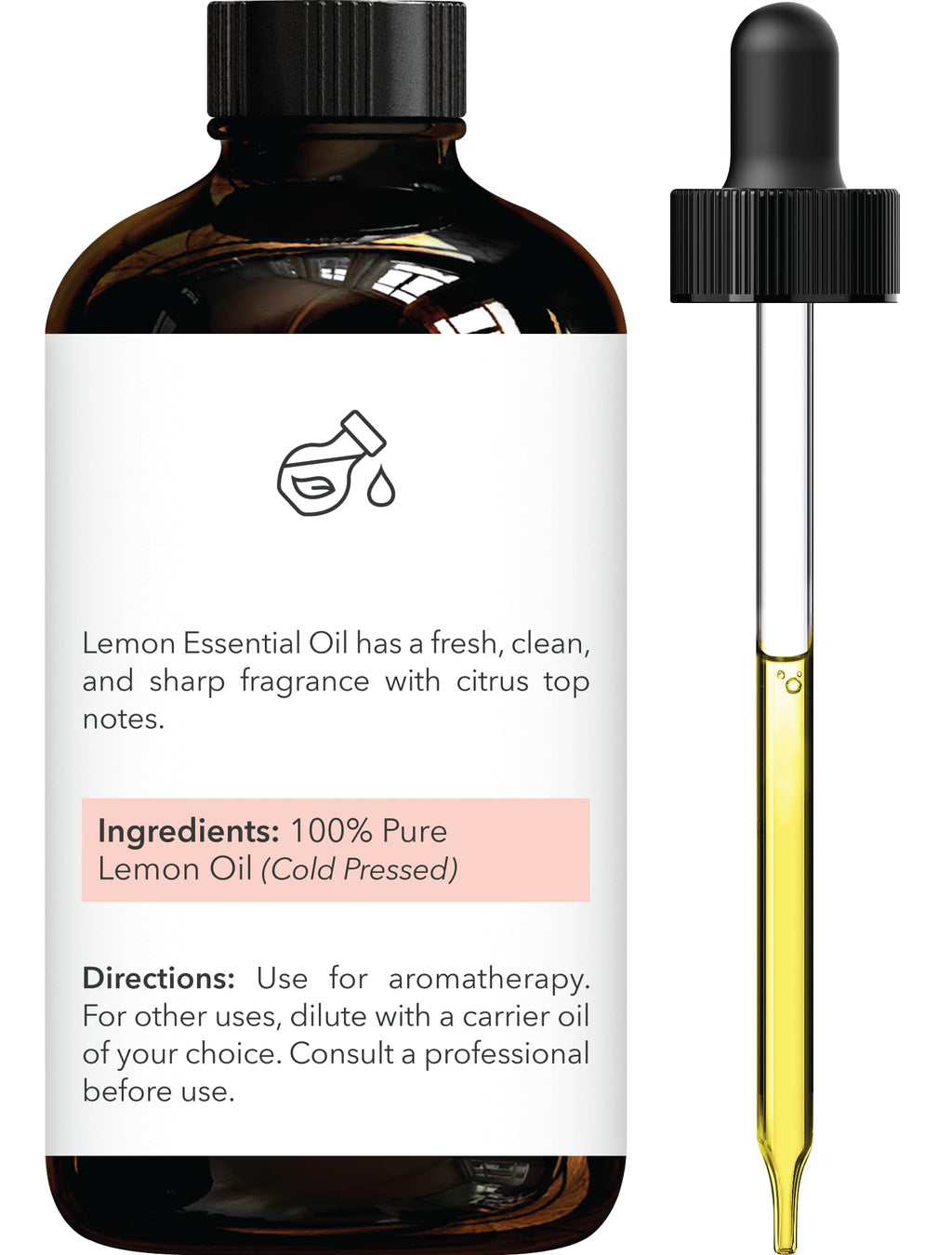 Lemon & Lemongrass Essential Oils 4 Fl Oz Pack of 2 X166