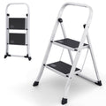 2-Step Folding Steel Ladder with Anti-Slip Platform Y4234