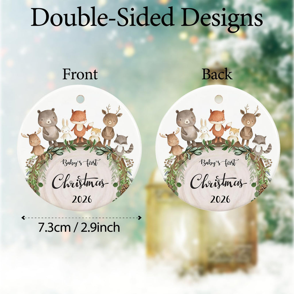 Baby First Christmas Ornament 2026 C9343