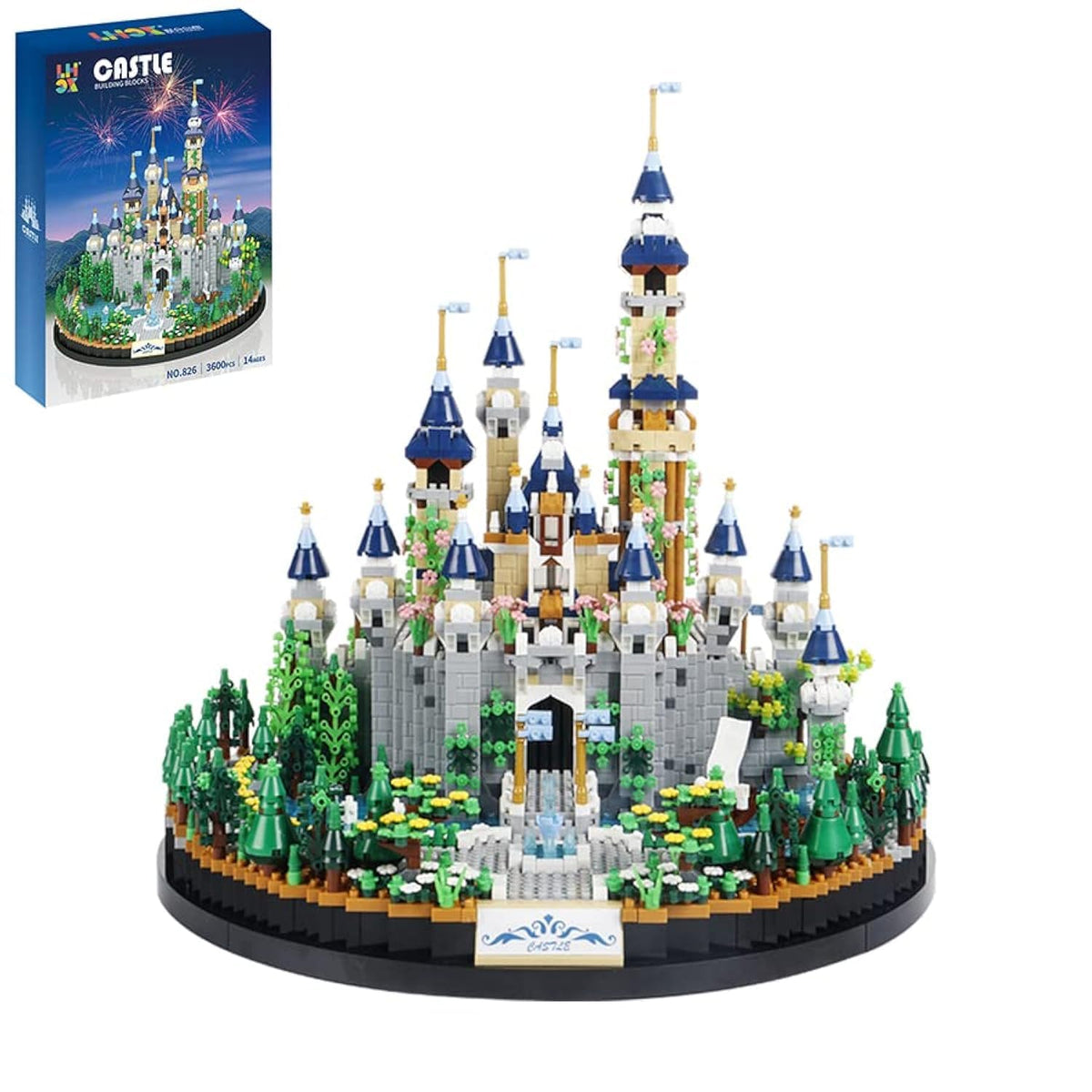 Micro Mini Building Blocks Castle Set N36379