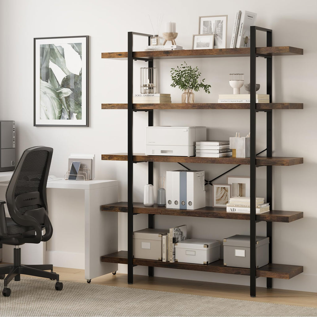 Heavy Duty 5 Tier Industrial Bookcase L564971