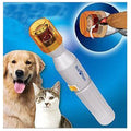 Battery Powered Electric Pet Nail Clippers Trimmer Grooming Kit T392145