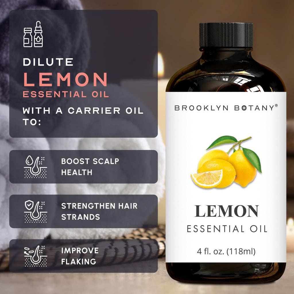 Lemon & Lemongrass Essential Oils 4 Fl Oz Pack of 2 X166