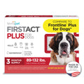 Flea Treatment for Dogs 89+ lbs 3 Doses J71988
